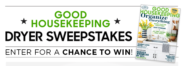 Good Housekeeping Magazine. Enter for a chance to Win! 