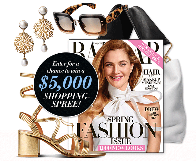 Enter for a chance to win a $5000 SHOPPING SPREE