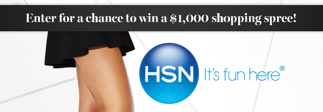 Enter for a chance to win a $1,000 shopping spree!