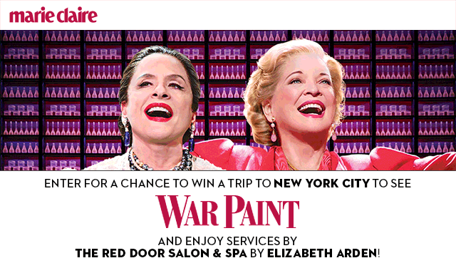 ENTER FOR A CHANCE TO WIN A TRIP TO NEW YORK CITY TO SEE WARPAINT AND ENJOY SERVICES BY THE RED DOOR SALON & SPA BY ELIZABETH ARDEN! 