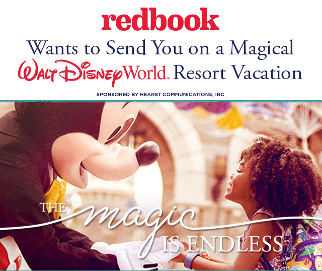 REDBOOK Magazine wants to send you on a magical Walt Disney World Resort Vacation!