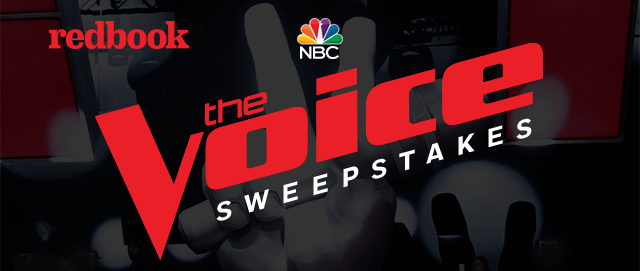 REDBOOK AND NBC PRESENT THE VOICE SWEEPSTAKES