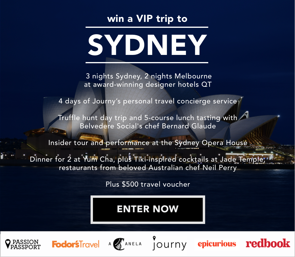 Win A VIP Trip to Sydney