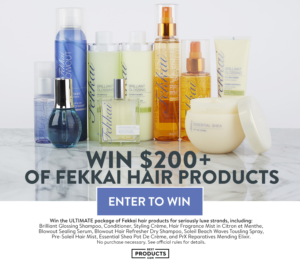 Fekkai Hair Products Giveaway
