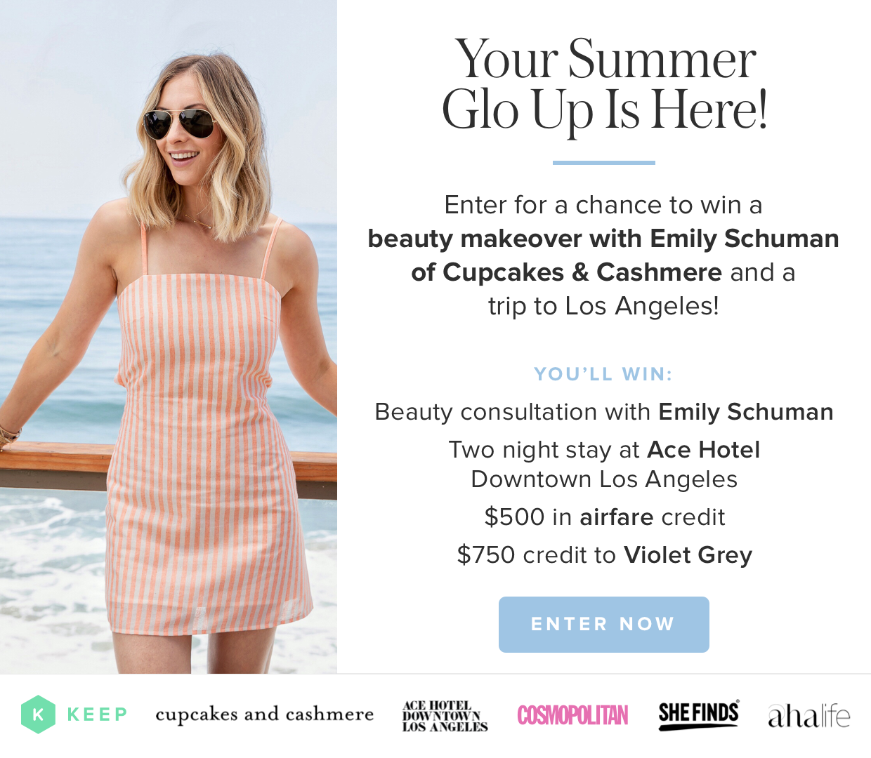 Your Summer Glo Up: Win A Total Beauty Refresh & Weekend In LA