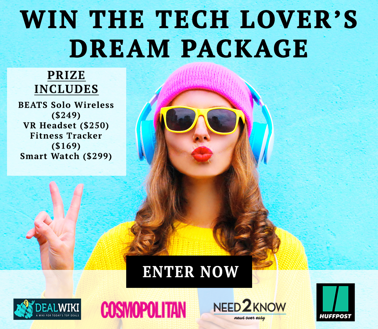Enter to Win the Tech Lover's Dream Package which includes BEATS and much more!