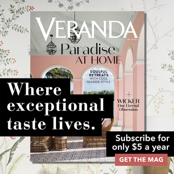 subscribe to Veranda for 88% OFF what others pay on the newsstand — 1 year for just $5 — that's like getting 5 FREE issues!
