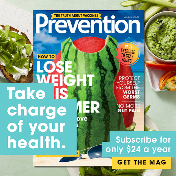 Get 1 year of Prevention for just $12 PLUS 12 free health reports when you subscribe today!