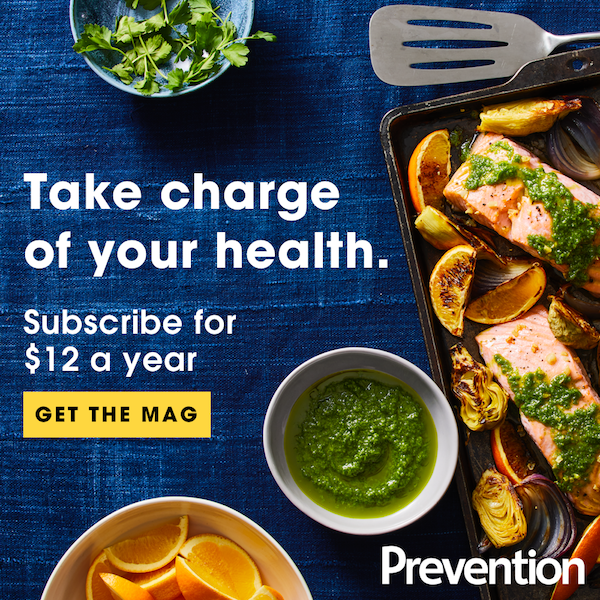 Get 1 year of Prevention for just $12 PLUS 12 free health reports when you subscribe today!