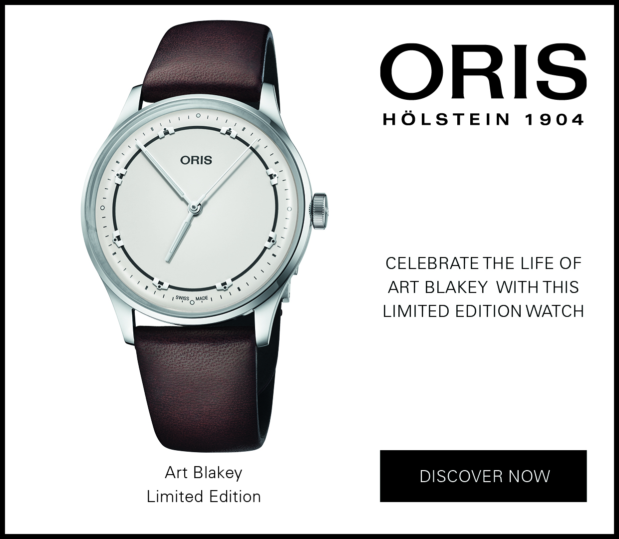 Celebrate the Life of Art Blakey with this Limited Edition Watch. Discover now at Oris!