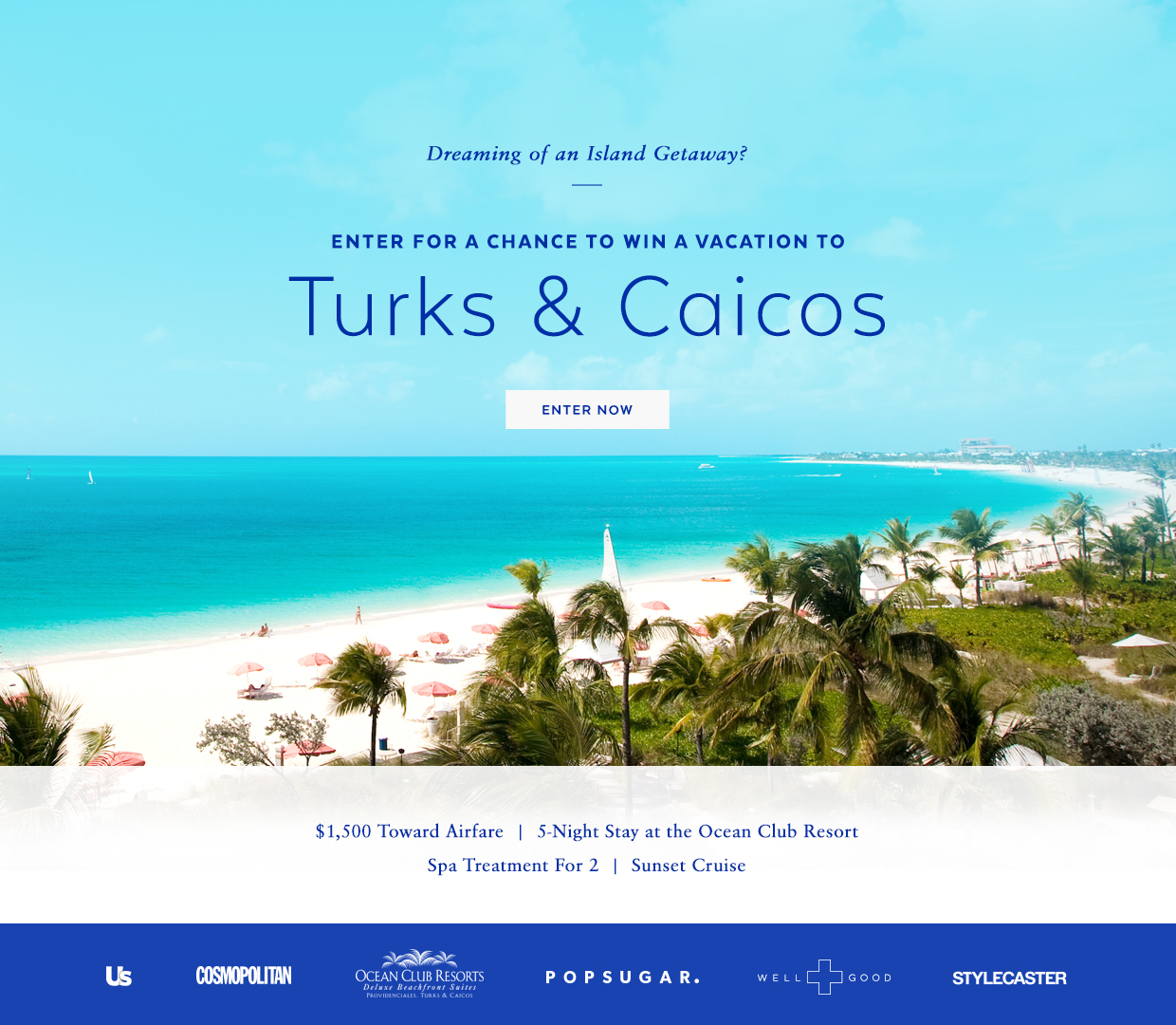 Win A Vacation to Turks & Caicos