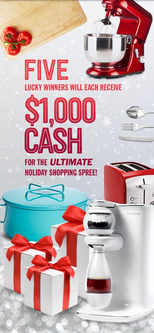 Food Network Magazine's Holiday Shopping Sweepstakes